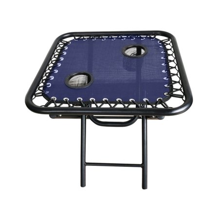 ACE TRADING Portable Side Table Navy 18" ACE22-FTNVY